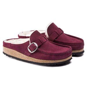 NEW BIRKENSTOCK Men's Suede Utti Deep Casual Slip On Flats in cogonac 725 8s4